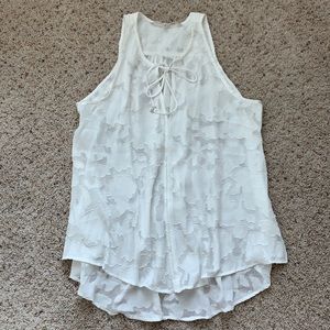 • Rachael Roy sleeveless white Top •